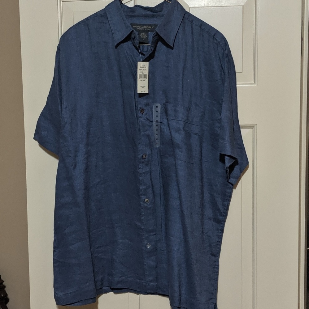 Men's Banana Republic Linen Shirt